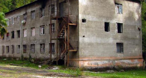 Жилой дом в горном селе Махунцети Кедского района Аджарии. Октябрь 2013 г. Фото Юлии Кашеты для "Кавказского узла"
