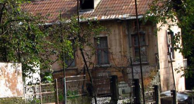 Жилой дом в селе Махунцети Кедского района Аджарии. Октябрь 2013 г. Фото Юлии Кашеты для "Кавказского узла"
