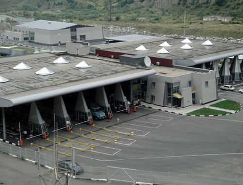 Контрольно-пропускной пункт "Верхний Ларс" в Северной Осетии. Фото: пресс-служба ПУ Северной Осетии