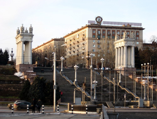 Волгоград, Центральная набережная. Фото Вячеслава Ященко для "Кавказского узла"