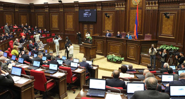 Заседание Национального собрания Республики Армения. Фото http://www.parliament.am/