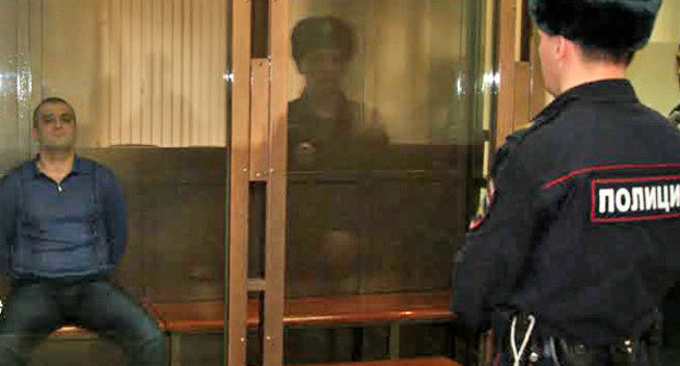 Мосгорсуд приговорил Гилани Саипова к 13 годам лишения свободы. Москва, 20 марта 2014 г. Фото Аиды Магомедовой для "Кавказского узла"