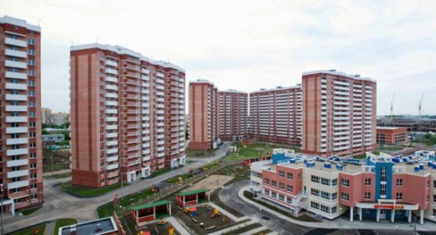 Объекты капитального строительства, возведенные компанией "Инвестстрой-15" на территории военного городка №109 в Краснодаре. Май 2011 г. Фото: ©Copyright Инвестстрой-15, http://www.investstroy15.ru