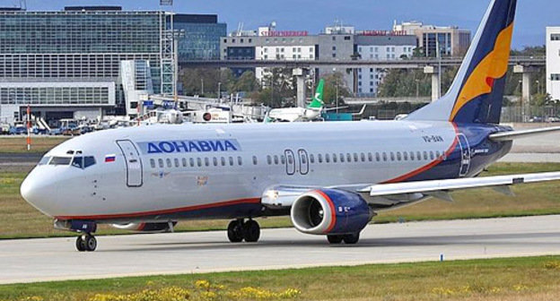 Самолет авиакомпании "Донавиа". Фото http://commons.wikimedia.org/