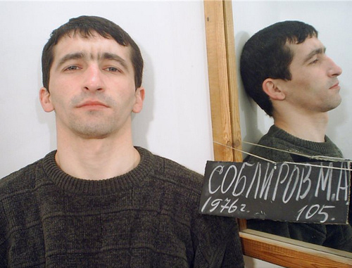 Подсудимый по делу о Муса Соблиров в СИЗО Нальчика, 2005 г. Фото: http://kasog.livejournal.com