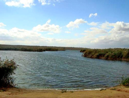 Озеро Сарпа в Светлоярском районе Волгоградской области. Фото: администрация Волгоградской области http://commons.wikimedia.org/
