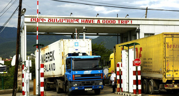 Таможенный пост в Баграташене, Армения. Фото: Комитет государственных доходов при правительстве Республики Армения, http://www.customs.am