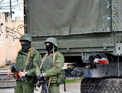 Российские военнослужащие. Фото: RFE/RL