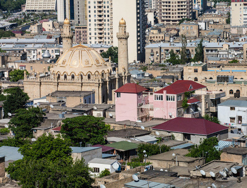 Мечеть в Ясамальском районе Баку. Фото Азиза Каримова для "Кавказского узла"