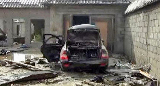 Спецоперация на окраине Махачкалы. 15 апреля 2014 г. Фото http://nac.gov.ru/