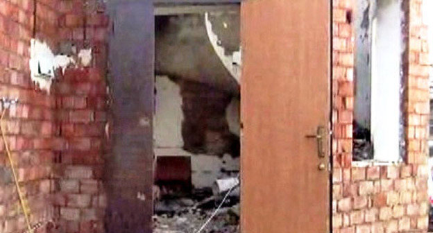 На месте спецоперации на окраине Махачкалы. 15 апреля 2014 г. Фото http://nac.gov.ru/