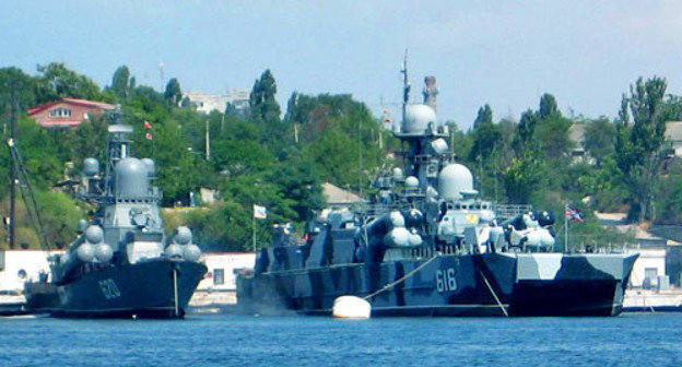 Ракетные катера Черноморского флота в Севастополе. Фото: Cmapm, http://ru.wikipedia.org/