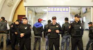 Полиция в метро. Фото пресс-службы ГУВД Москвы, http://petrovka38.ru