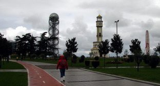 Батуми в непогожий день. Октябрь 2013 года. Фото Юлии Кашеты для "Кавказского узла"
