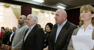 Предвыборный съезд партии "Ныхас". Южная Осетия, Цхинвал, 19 апреля 2014 г. Фото: : Медиа-центр "Ир", http://mc-ir.ru/?p=5138 Предвыборный съезд партии "Ныхас". Южная Осетия, Цхинвал, 19 апреля 2014 г. Фото: : Медиа-центр "Ир", http://mc-ir.ru/?p=5138