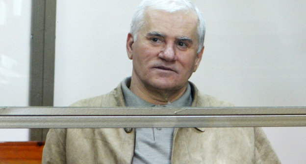Бывший мэр Махачкалы Саид Амиров в зале заседаний Северо-Кавказского окружного военного суда. Ростов-на-Дону, 25 апреля 2014 г. Фото Олега Пчелова для "Кавказского узла"