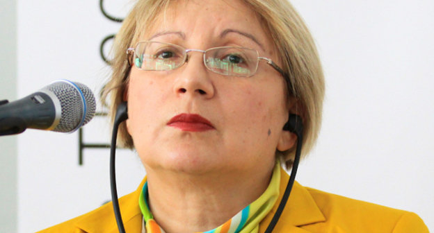 Директор Института мира и демократии Лейла Юнус. Фото Азиза Каримова для "Кавказского узла"