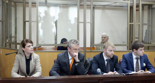 Судебное заседание по делу Саида Амирова. Ростов-на-Дону, 24 апреля 2014 г. Фото Олега Пчелова для "Кавказского узла"