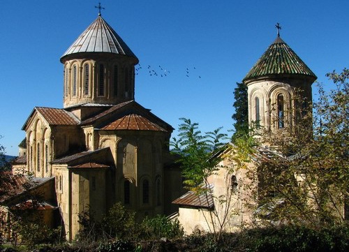 Гелатский монастырь. Окрестности Кутаиси, Грузия. Фото Юлии Кашеты для "Кавказского узла"

