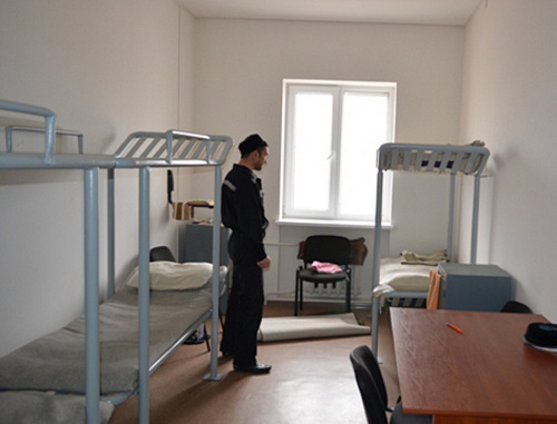 Заключенный в камере СИЗО-1 города Грозного. Фото из архива пресс-службы УФСИН России по Чеченской республике,  http://www.20.fsin.su