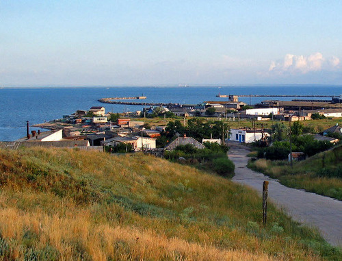 Керчь, вид на порт "Крым". Фото: Solundir, http://commons.wikimedia.org,  Creative Commons Attribution-Share Alike 3.0 Unported
