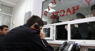 Дежурная часть ОМВД Назрановского района Ингушетии. Фото пресс-службы МВД Ингушетии, http://06.mvd.ru Дежурная часть ОМВД Назрановского района Ингушетии. Фото пресс-службы МВД Ингушетии, http://06.mvd.ru