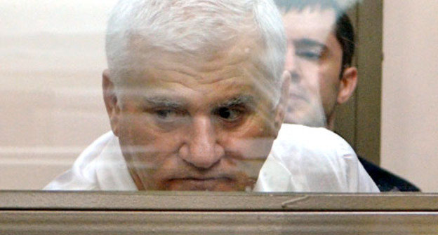 Саид Амиров во время заседания суда. Ростов-на-Дону, 13 мая 2014 г. Фото Олега Пчелова для "Кавказского узла"