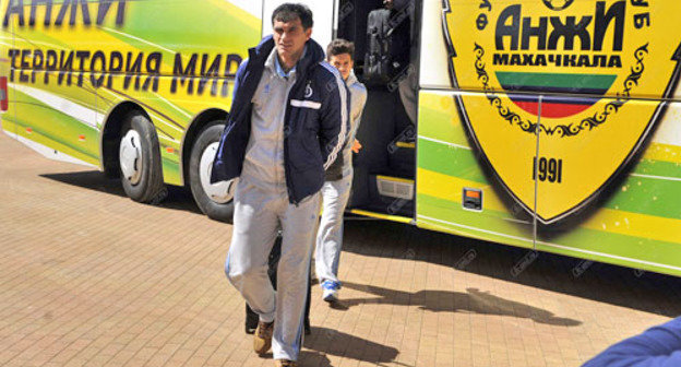 Игроки футбольного клуба "Анжи". Фото http://www.fc-anji.ru/