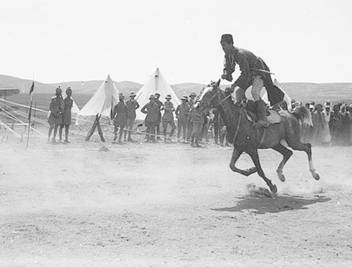 Черкесский всадник в Трансиордании (1921). Фото: G. Eric and Edith Matson Photograph Collection http://commons.wikimedia.org/