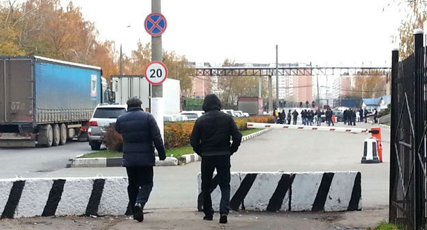 Окрестности овощебазы "Бирюлево". Москва. Фото: Anastasia Kirillenko (RFE/RL)
