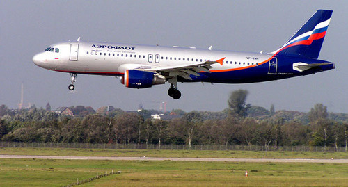 Самолет авиакомпании "Аэрофлот". Фото: Arcturus http://ru.wikipedia.org/