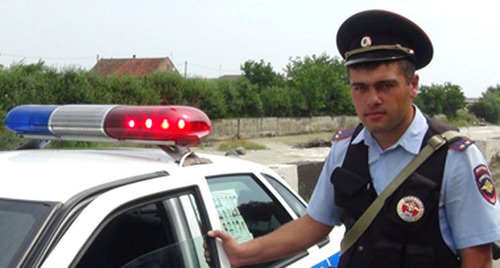 Лейтенант полиции Рамазан Нагоев. Фото: Пресс-служба МВД по КБР