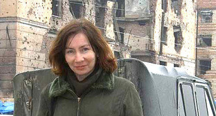 Наталья Эстемирова. Фото: http://novostey.com/politic/news354975.html
