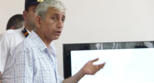 Шант Арутюнян на заседании суда. Ереван, июнь 2014. Фото Армине Мартиросян для "Кавказского узла"
