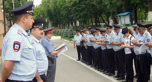 Сотрудники МВД России по городу Пятигорску. Фото: http://pyatigorsk.org/ru/safety/mvd
