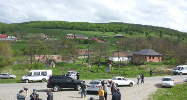 Село Яндаре Назрановского района Ингушетии. Май 2014 г. Фото пресс-службы МВД Ингушетии, 06.mvd.ru