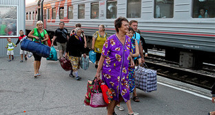 Беженцы с Украины прибывают в Волгоградскую область. Фото: http://www.volganet.ru/news/3205/
