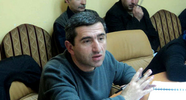 Преподаватель Арцахского госуниверситета Давид Карабекян. Фото из блога Альберта Восканяна http://www.m.kavkaz-uzel.ru/blogs/929/posts/9683