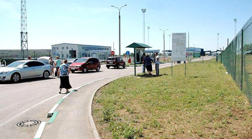 Автомобильный пункт пропуска "Донецк". Фото http://wikimapia.org/