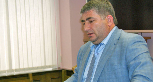 Председатель избирательной комиссии КЧР Мехти Байтоков в зале Верховного суда Карачаево-Черкесии. Москва, 1 сентября 2014 г. Фото Натальи Крайновой для "Кавказского узла"