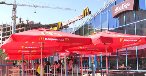 Ресторан McDonald's в Волгограде. Сентябрь 2014 г. Фото Вячеслава Ященко для "Кавказского узла"
