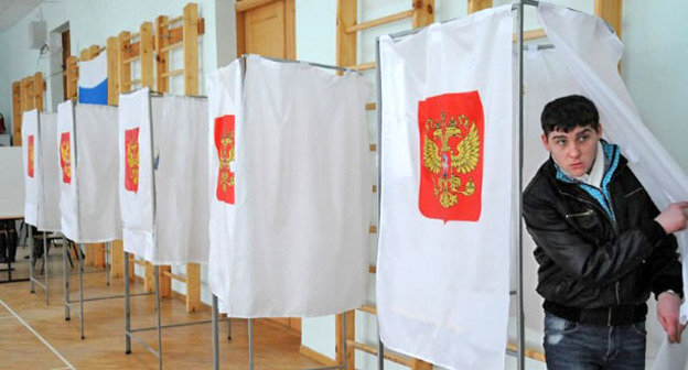 Избирательный участок в Дагестане. Фото http://www.yuga.ru/