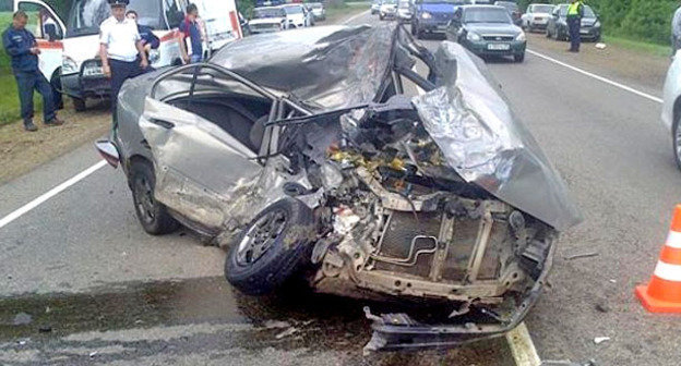 На месте ДТП. Фото http://rusdtp.ru/