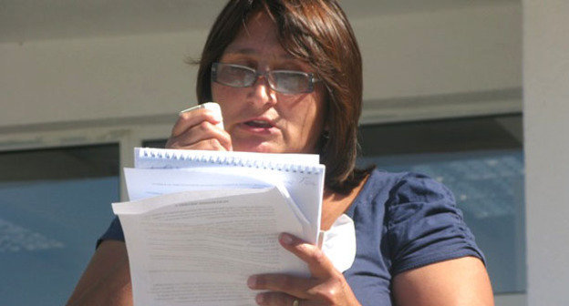 Светлана Исаева. Фото: правозащитная организация "Матери Дагестана за права человека" http://materi-dagestana.com