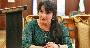 Лейла Албогачиева. Фото: Пресс-служба главы Республики Ингушетия Лейла Албогачиева. Фото: Пресс-служба главы Республики Ингушетия
