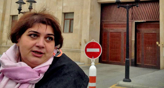 Хадиджа Исмайлова. Фото: Azadliq Radiosu (RFE/RL)