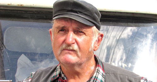 Водитель-волонтер Александр Савицкий. Волгоград, 1 октября 2014 г. Фото Вячеслава Ященко для "Кавказского узла"