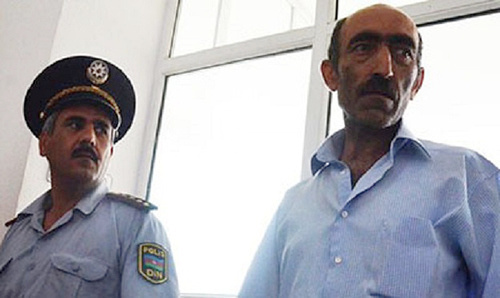 Сардар Алибейли в зале суда. Август 2013 г. Фото IRFS