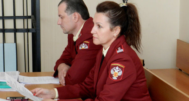 В зале Советского районного суда Волгограда. 7 октября 2014 г. Фото Татьяны Филимоновой для "Кавказского узла" 