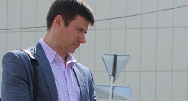 Адвокат Петр Заикин. Фото Магомеда Магомедова для "Кавказского узла"